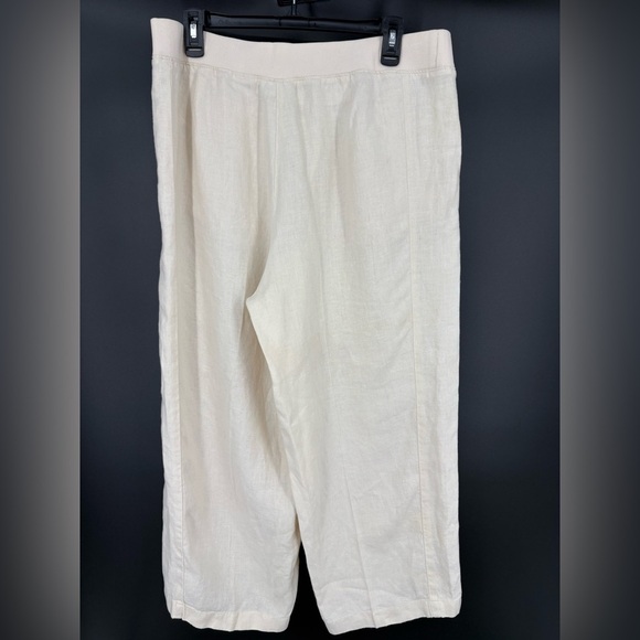 J.Jill Love Linen Wide Leg Pants 100% Linen - Picture 3 of 5